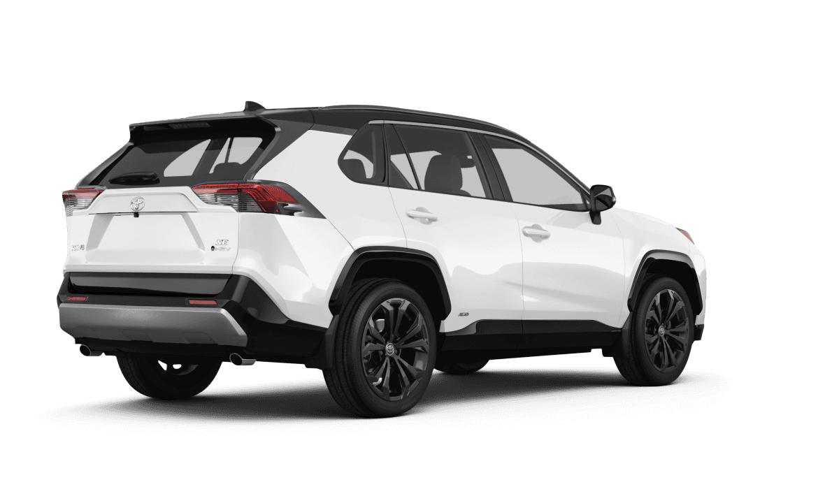 Toyota RAV4 Hybrid  - Back view Toyota RAV4 Hybrid  - Back view